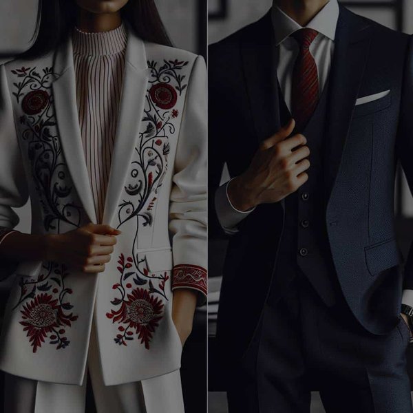Comment intégrer des pièces brodées dans une tenue professionnelle pour un aspect raffiné?