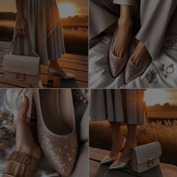 Quelle est la meilleure façon d'associer des chaussures à paillettes à une tenue de jour?